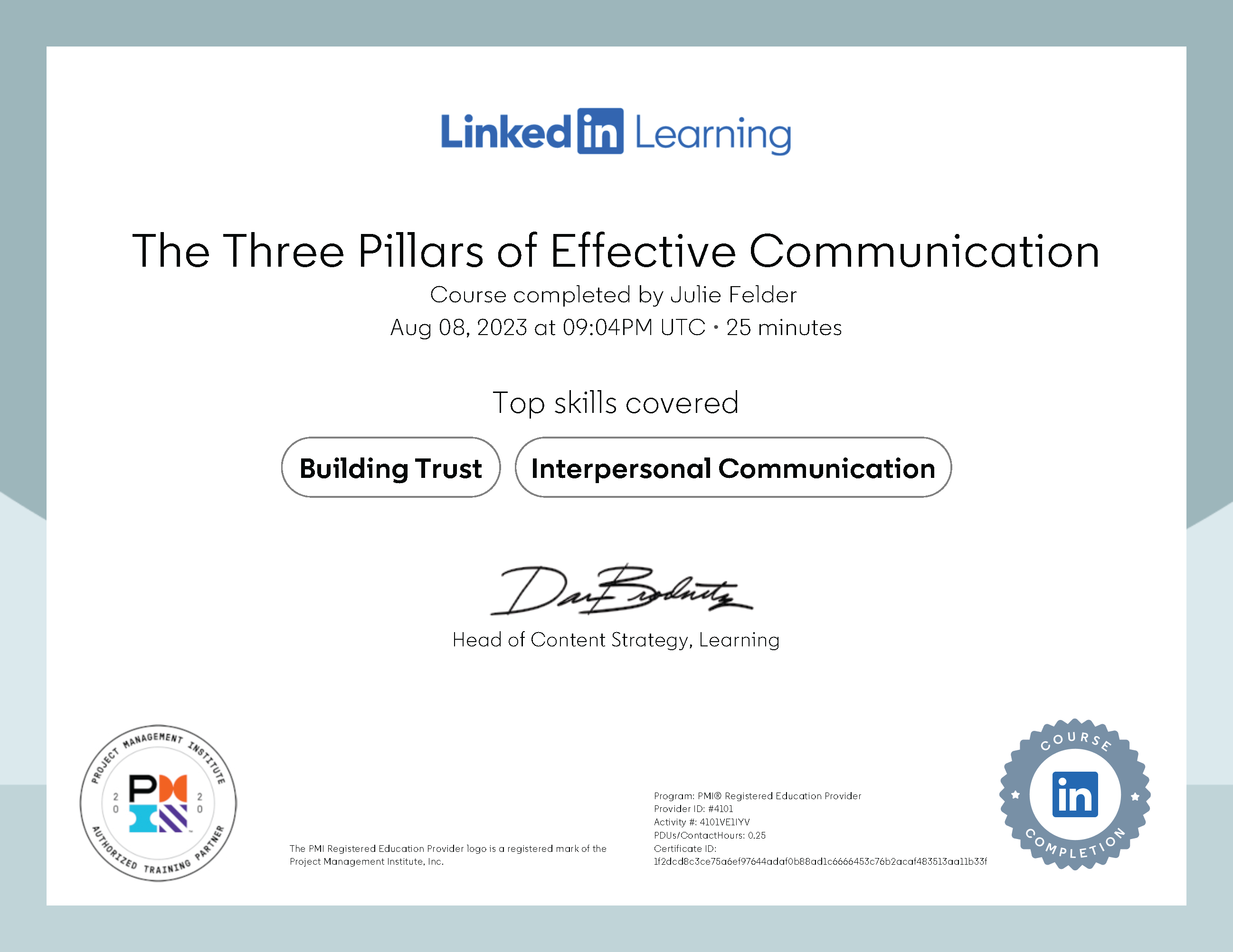 The Three Pillars of Effective Communication